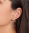 Ania Haie  Turquoise Huggie Hoop Earrings Silver